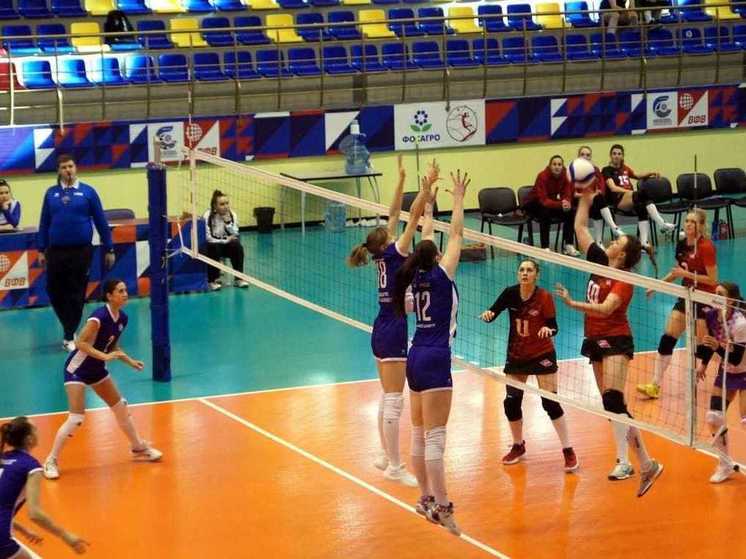 Тамбовские волейболистки лидируют на Чемпионате России Первой Лиги