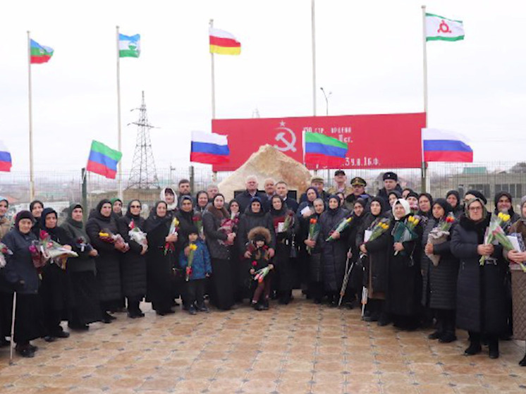 Открытие "Сада памяти" в Дагестане: дань уважения героям