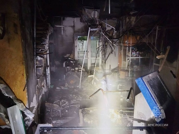 Пожар возник в Усолье-Сибирском из-за возгорания игрового автомата