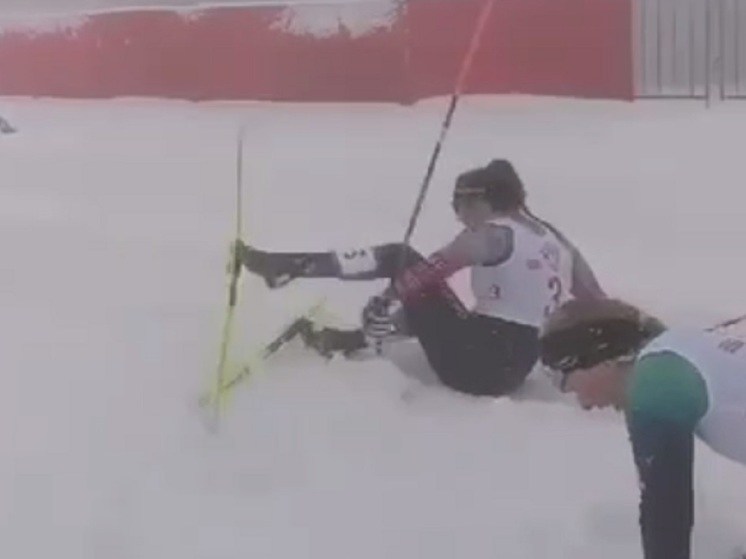 Юные лыжники из Ярославля пострадали в массовом падении на соревнованиях в Сочи