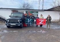 Жители села Нижний Ичетуй Джидинского района приобрели для участников специальной военной операции бронированный автомобиль УАЗ Хантер