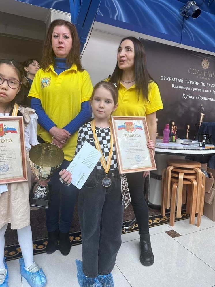 Юная шахматистка из Невинномысска завоевала бронзу на Всероссийском турнире
