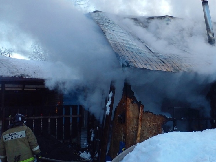 В Костроме за сутки сгорели дом, баня и автомобиль, в Мантурово - квартира в МКД