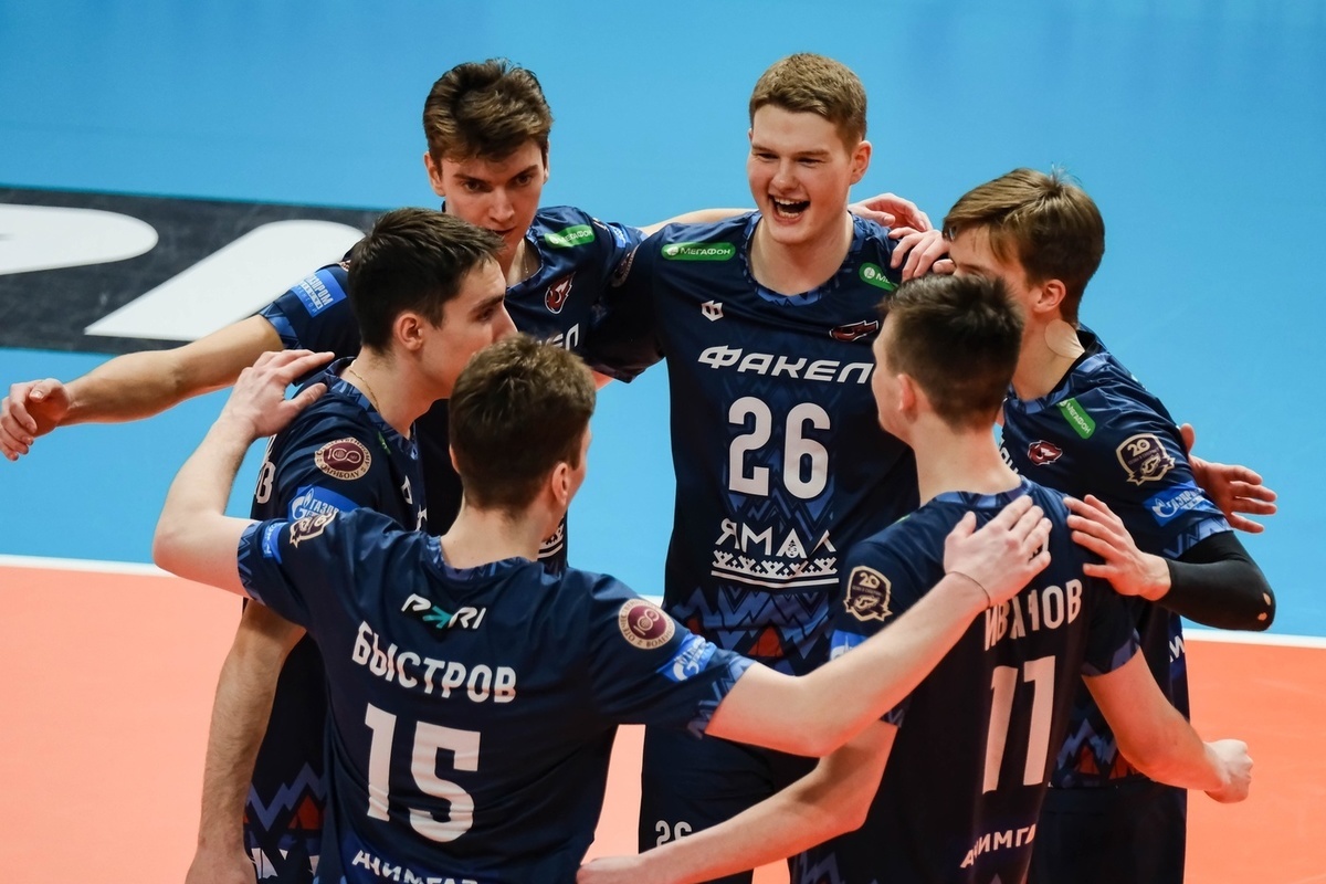 Volleyball players of the youth "Fakel" from Novy Urengoy won all matches of the first final stage