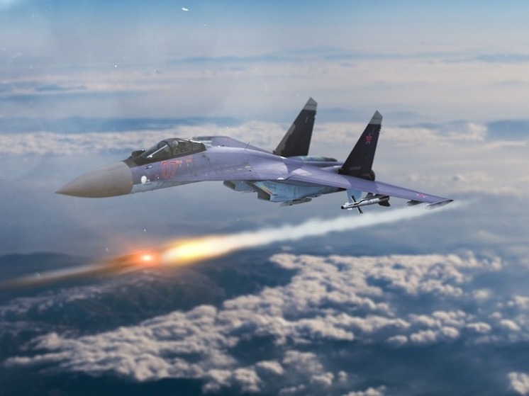Су-34 нанесли высокоточные удары по позициям ВСУ авиабомбами ФАБ-500