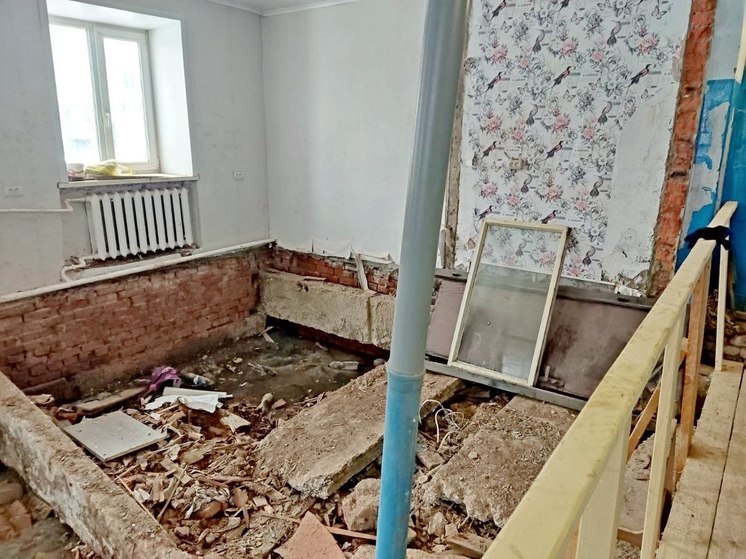 В Судогде обрушившийся дом восстановят на деньги бюджета