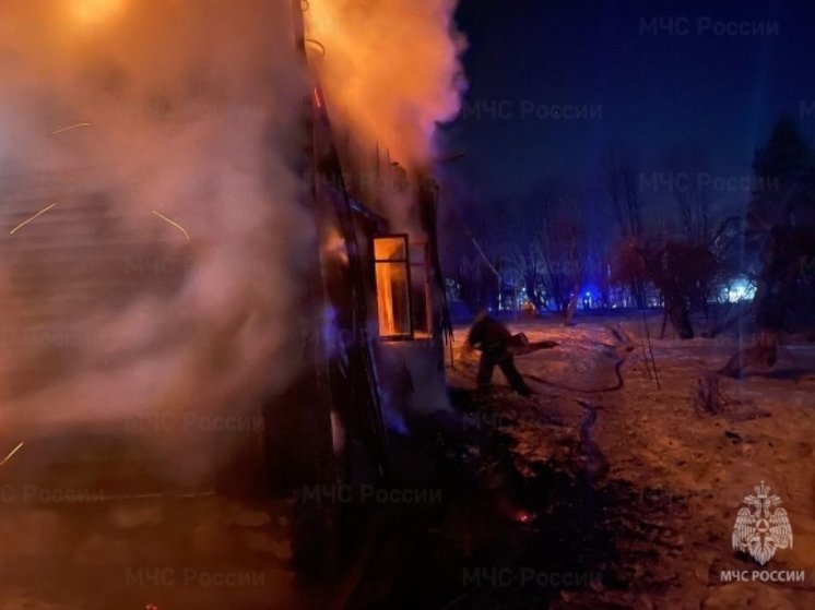 В Заокском районе 46-летний мужчина пострадал при пожаре