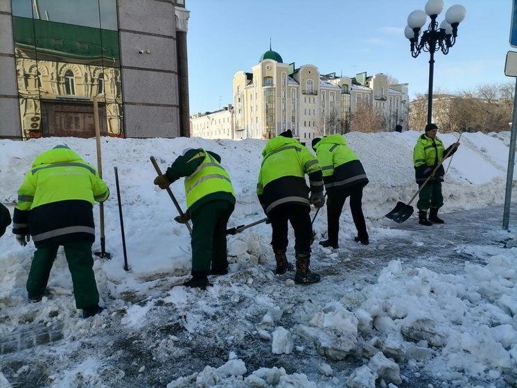 В Пензенском УЖКХ отчитались об уборке улиц от снега и наледи