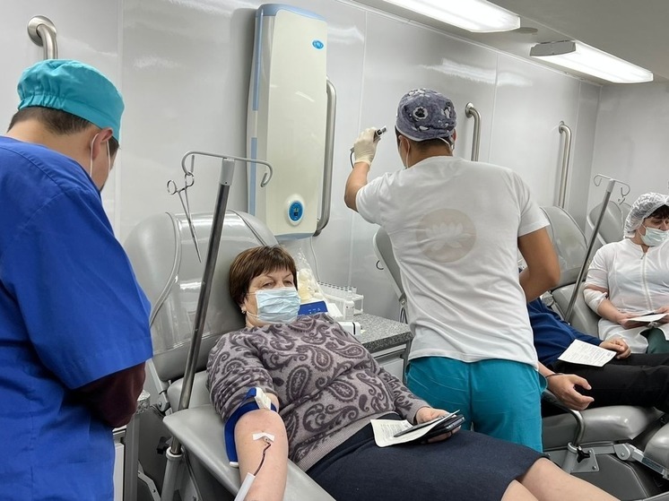 Мобильная станция переливания крови отправится в районы Калмыкии