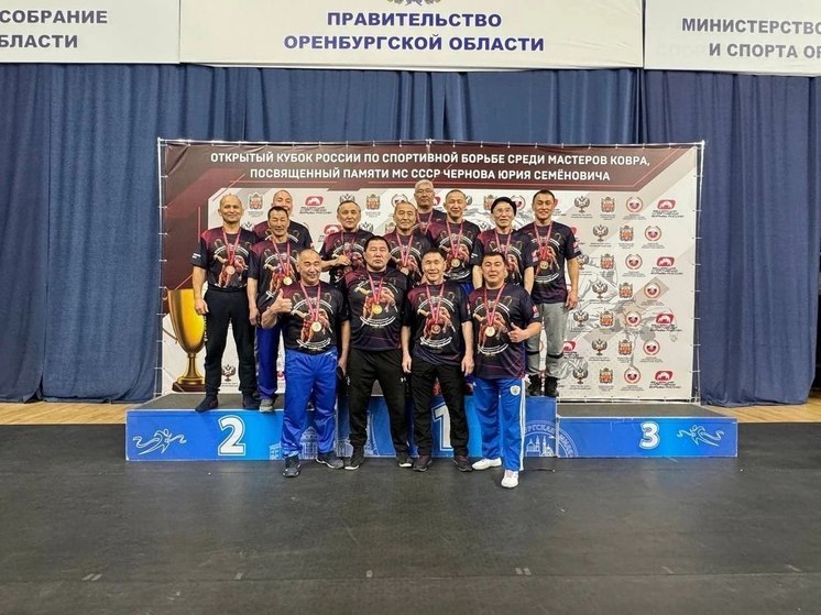 Борцы Бурятии завоевали 13 медалей на Кубке России