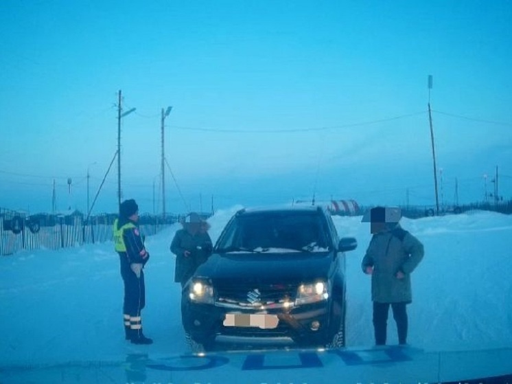 Мама дала порулить: в Тазовском районе поймали подростка за рулем авто