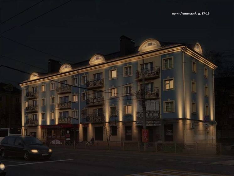 Алиханов объяснил, кто будет платить за подсветку жилых домов Калининграда