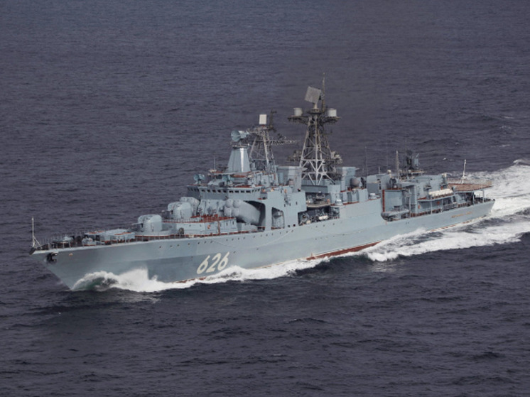 Корабль «Вице-адмирал Кулаков» вышел в Баренцево море