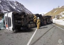 В Кош-Агачском районе на федеральной дороге Р-256 произошло опрокидывание бензовоза. Дизельное топливо разлилось на дорожное полотно, сообщает МЧС по Республике Алтай.