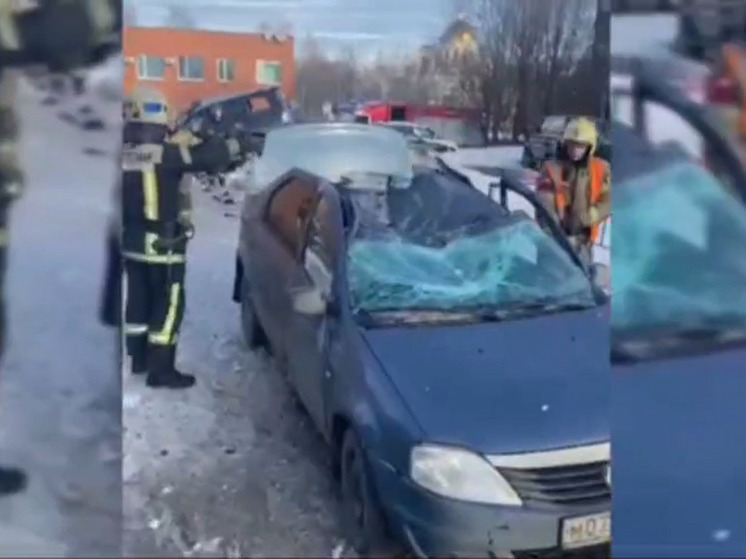 Страшная массовая авария произошла в Петрозаводске, один человек в больнице