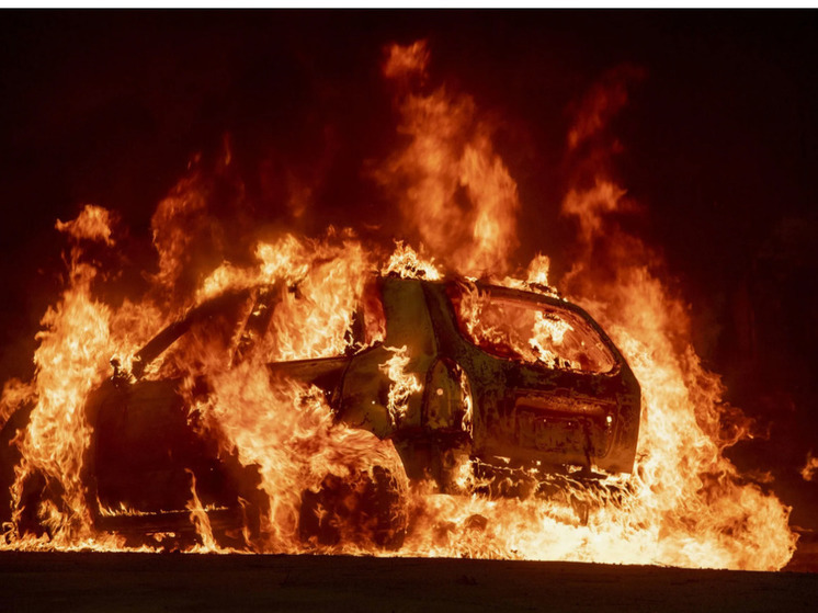 Дагестан: Ожоги у мужчины после пожара в автомобиле