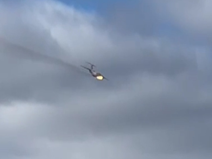 Причиной крушения Ил-76 в Ивановской области стало возгорание двигателя