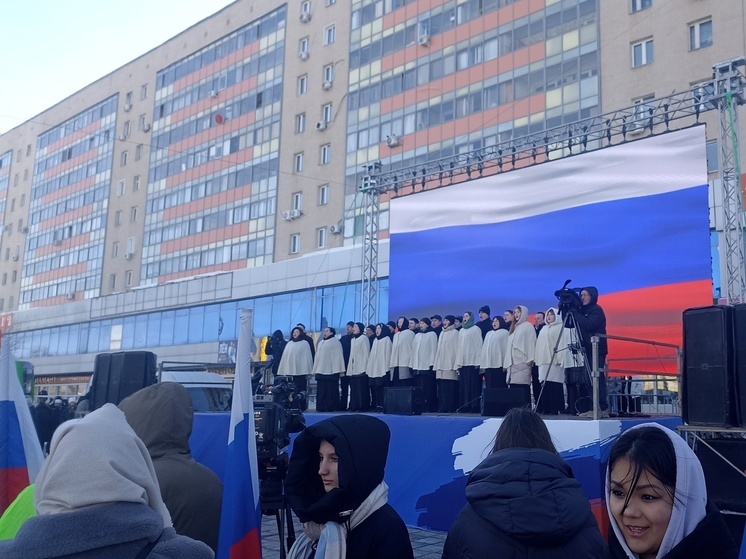 В Оренбурге прошел патриотический митинг-концерт