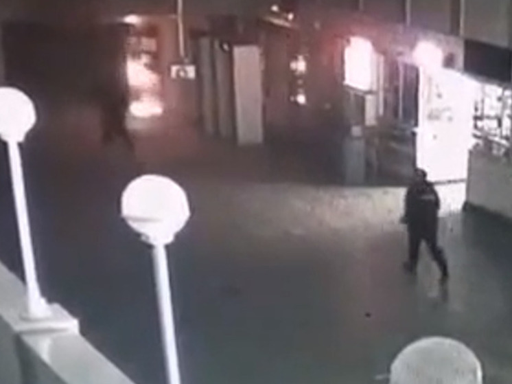 В здании автовокзала в Барнауле произошел пожар