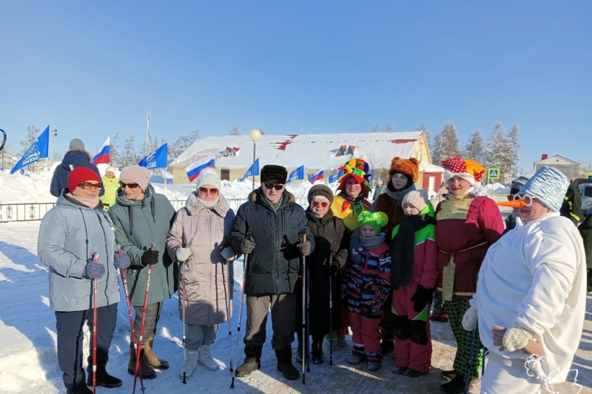 A sports festival was held in “Zakhrebetny” Naryan-Mar