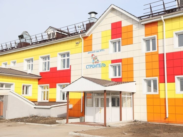 Новый детский сад в мкрн Мясокомбинат в Улан-Удэ готовится к открытию