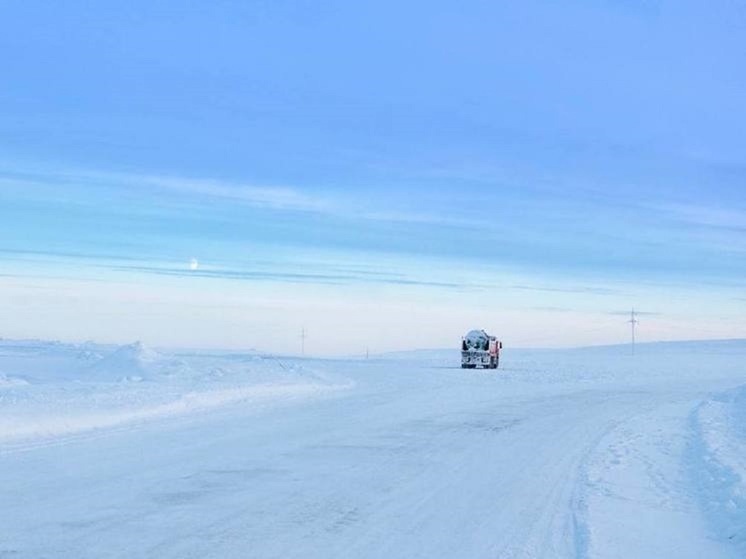Проезд по зимнику Панаевск — Яр-Сале закрыли
