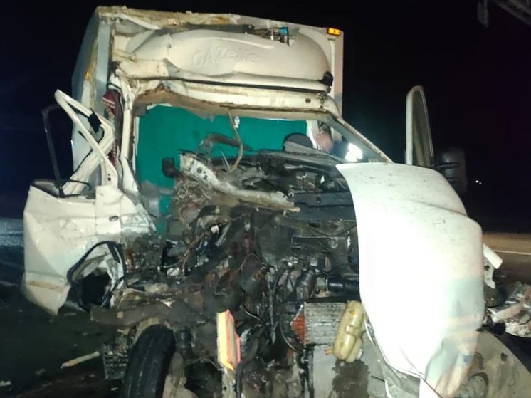 На Кубани столкнулись два грузовика, есть погибший