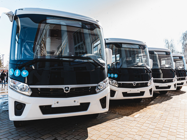 Липецкая область купила новые автобусы для районов