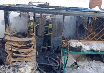 Глубокой ночью, около 3 часов утра в хозяйстве пожилого селянина из Аниш-Ахпердинов в Канашском округе начался пожар