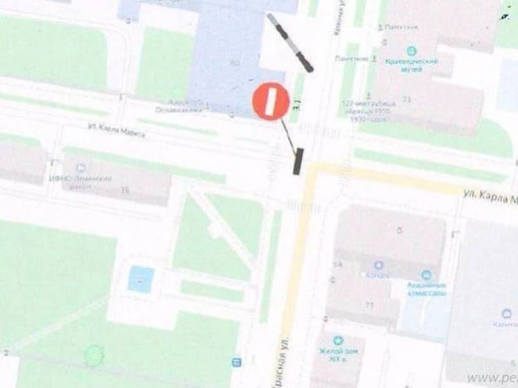 В Пензе запретят проезд по улице Карла Маркса 17 марта