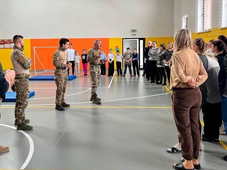 В начальной школе села Стрелецкое прошли курсы по оказанию первой помощи