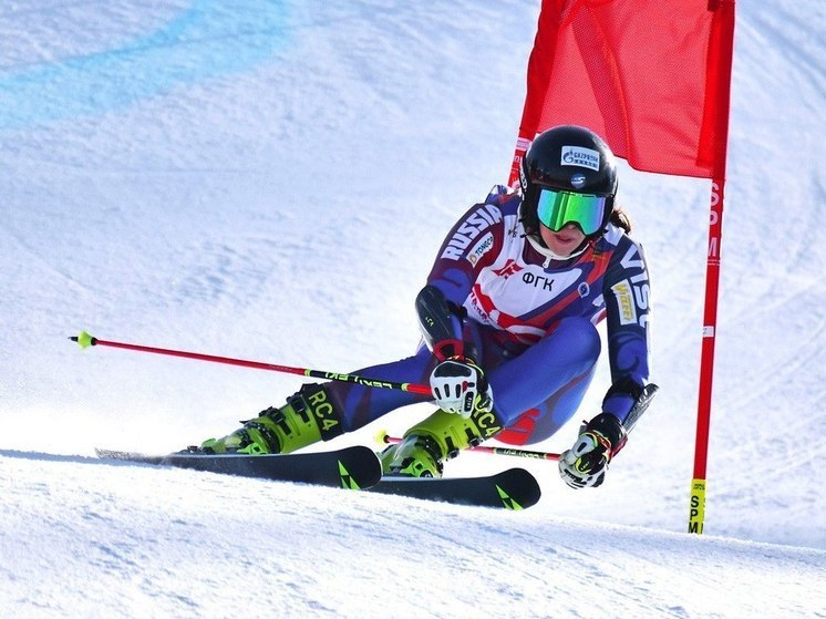 Этап Кубка России выиграла горнолыжница из Подмосковья