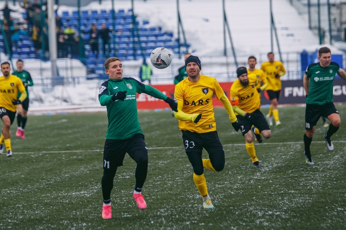 First victory at a new level.  “Khimik” turned out to be stronger than Ulyanovsk “Volga”