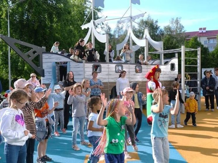 В Подмосковье построят 132 детских игровых площадки в этом году