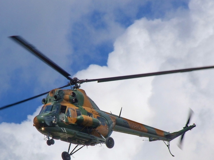112: вертолет Ми-8 разбился в Магаданской области, известно об одном погибшем