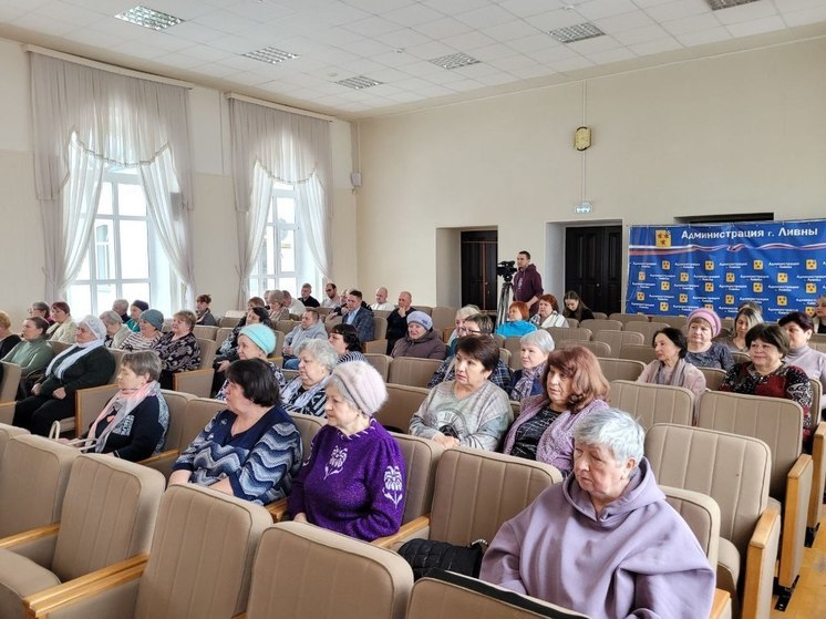 Совещание с активистами ТОС провёл глава Ливен Орловской области