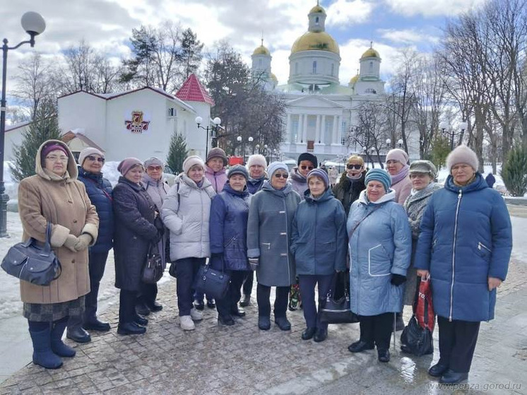 Пензенцам старшего поколения провели экскурсию по историческому центру