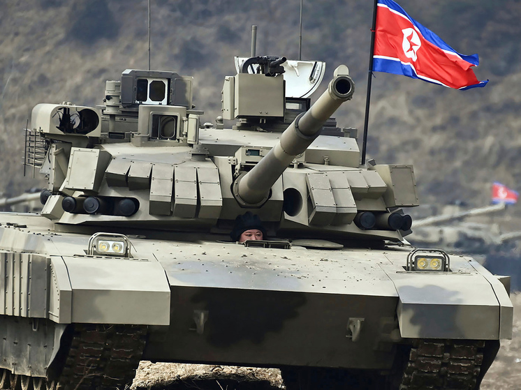 Северная Корея провела масштабные учения танкистов