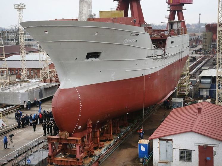 Новое грузопассажирское судно выйдет на линию Усть-Луга — Балтийск в апреле