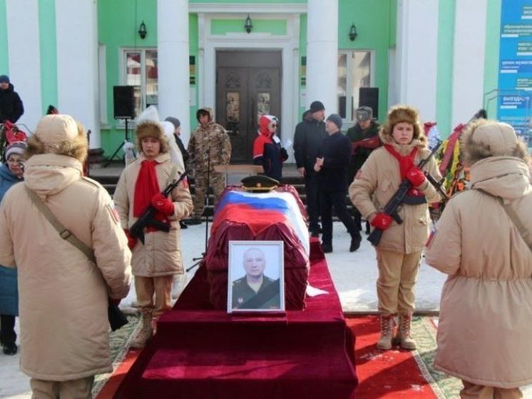 С погибшим участником СВО простились в Башкирии