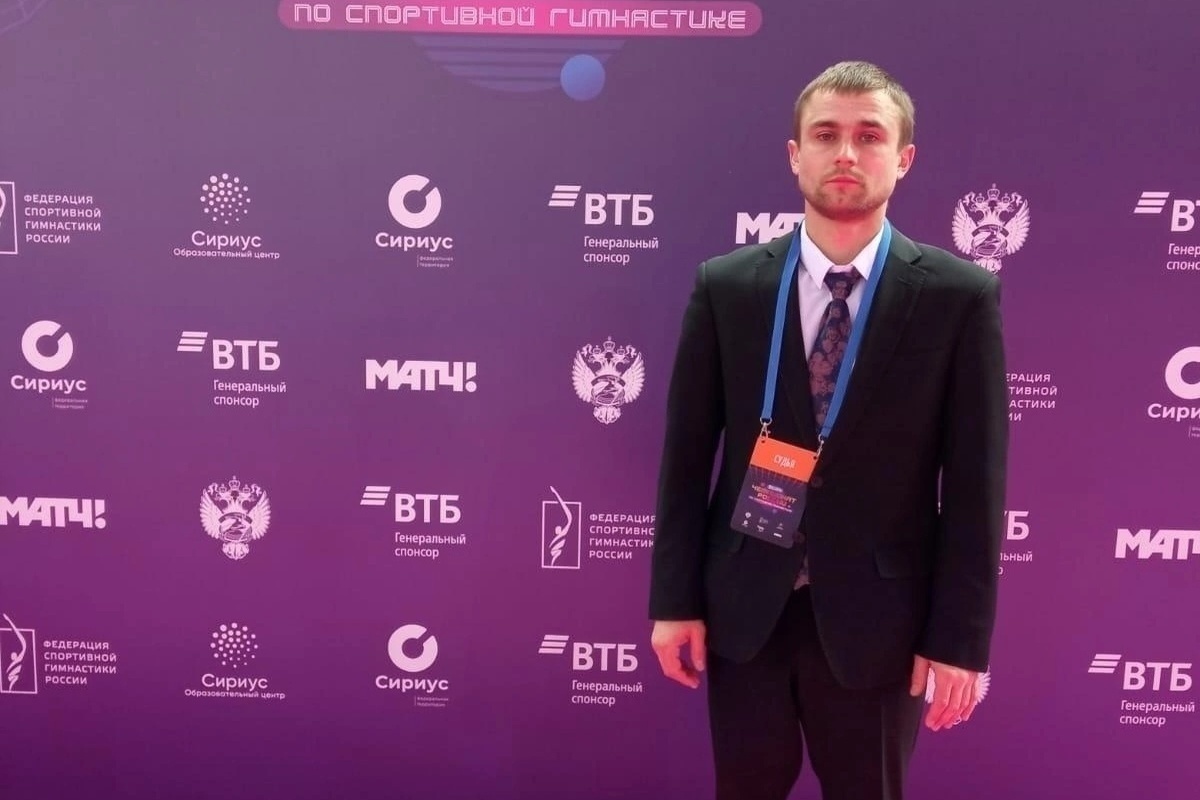 Lipetsk coach became a judge at the Russian Artistic Gymnastics Championships