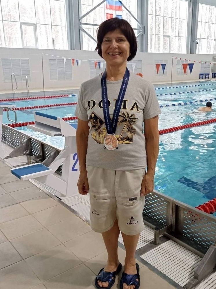 Тренер Пермского политеха установила рекорд России по плаванию