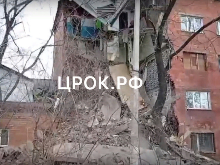 В Хакасии обрушилась стена жилого дома