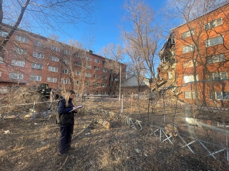 В Хакасии возбудили уголовное дело после обрушения части жилого дома