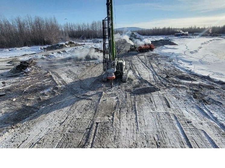 Работы по обустройству моста через реку Куйдусун начались в Якутии