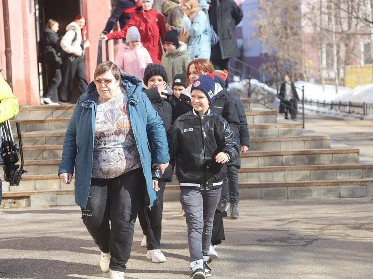 В Серпухове прошли учения по эвакуации людей при пожаре