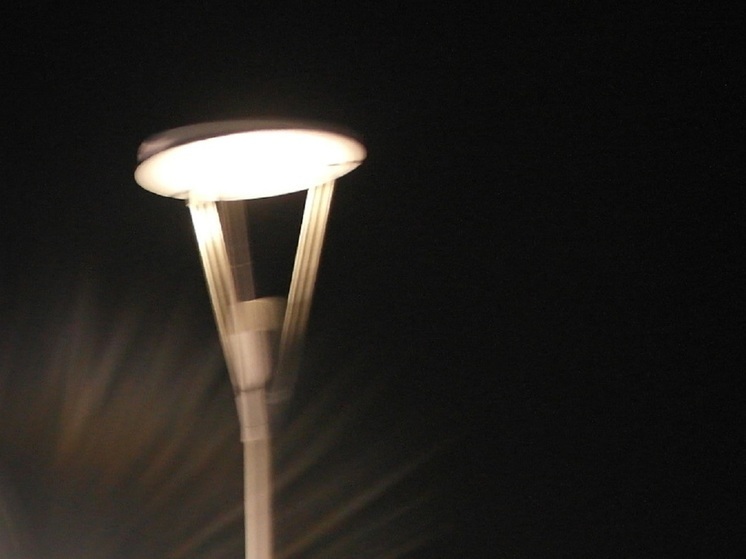 В Кургане сняли ошибочно установленные светильники