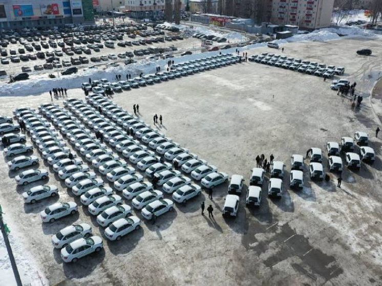 Медучреждения Башкирии получили новых 163 автомобиля