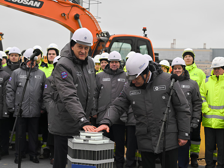 Путин дал старт строительству седьмого энергоблока ЛАЭС