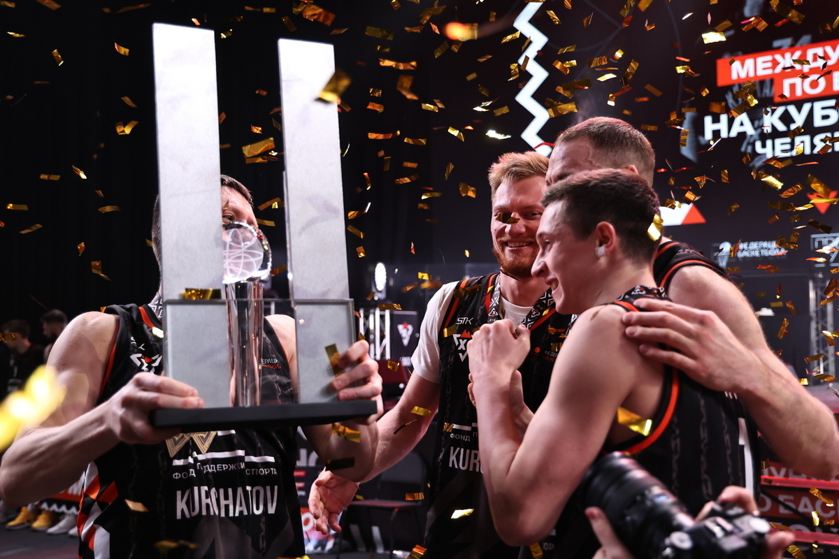 The winners were announced at the first International 3x3 basketball tournament in Chelyabinsk
